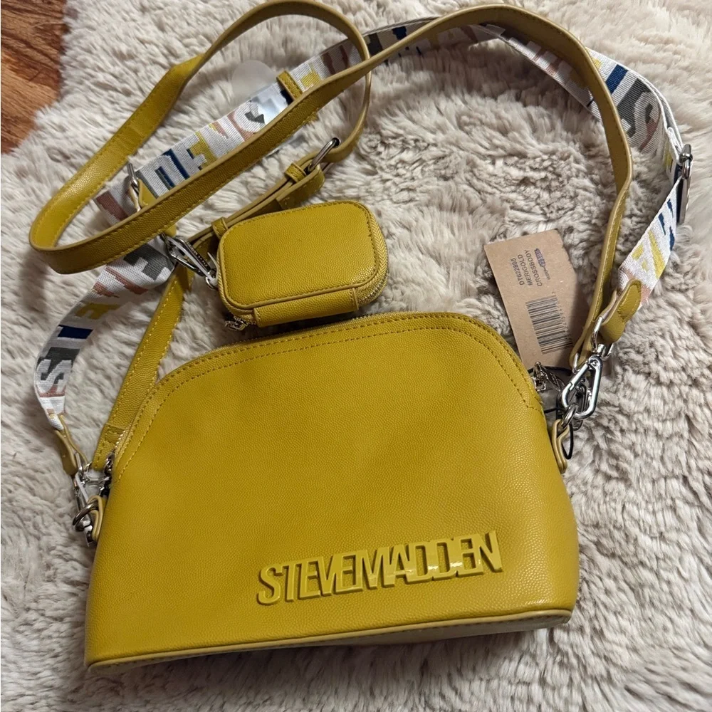 🆕 Steve Madden Crossbody With Extra Strap Merigold
